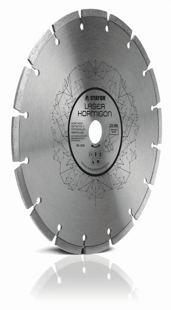 Disco de diamante, LÁSER HORMIGÓN de Ø230mm