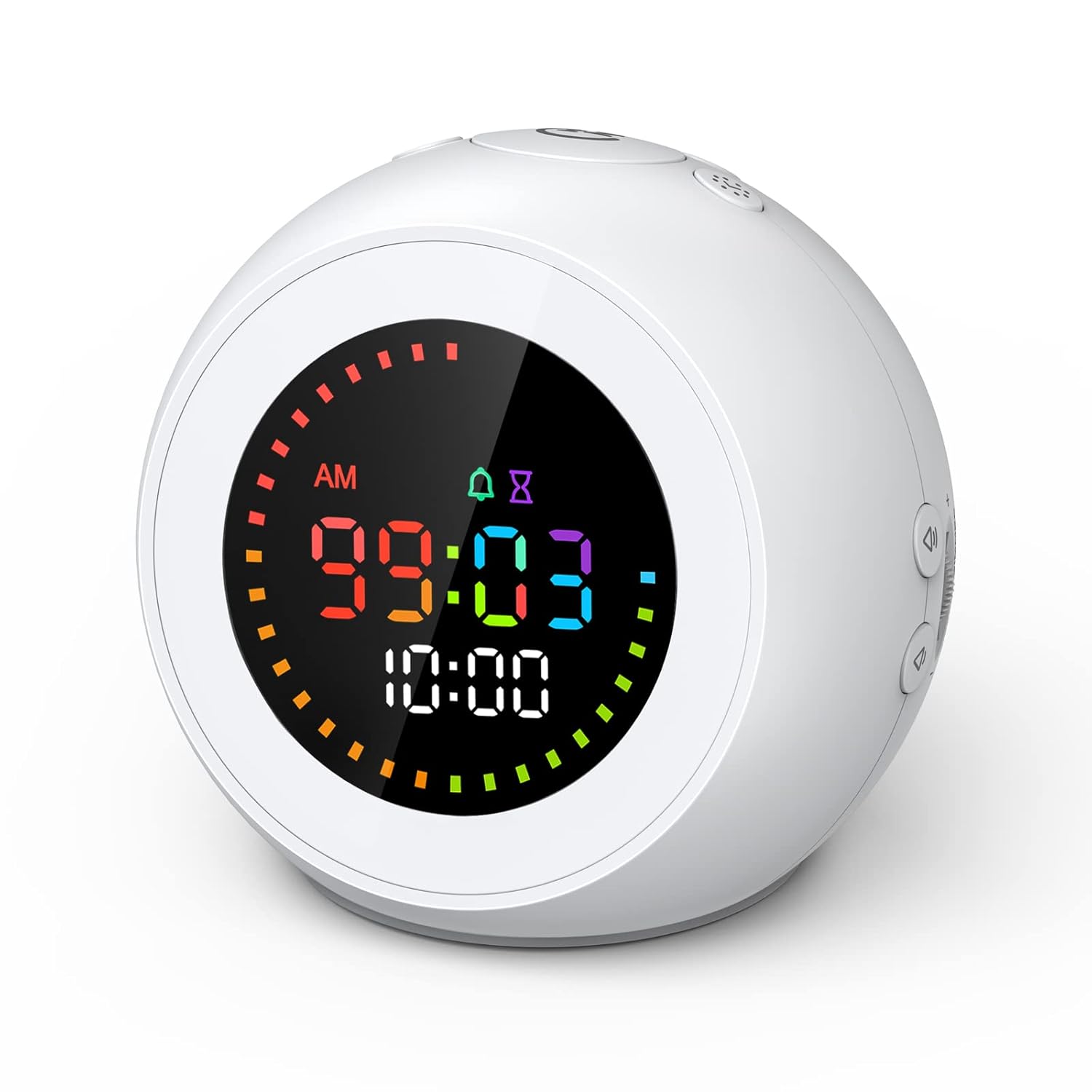 Reacher Digital Visual Timer Alarm Clock for Kids, Productivity Timer