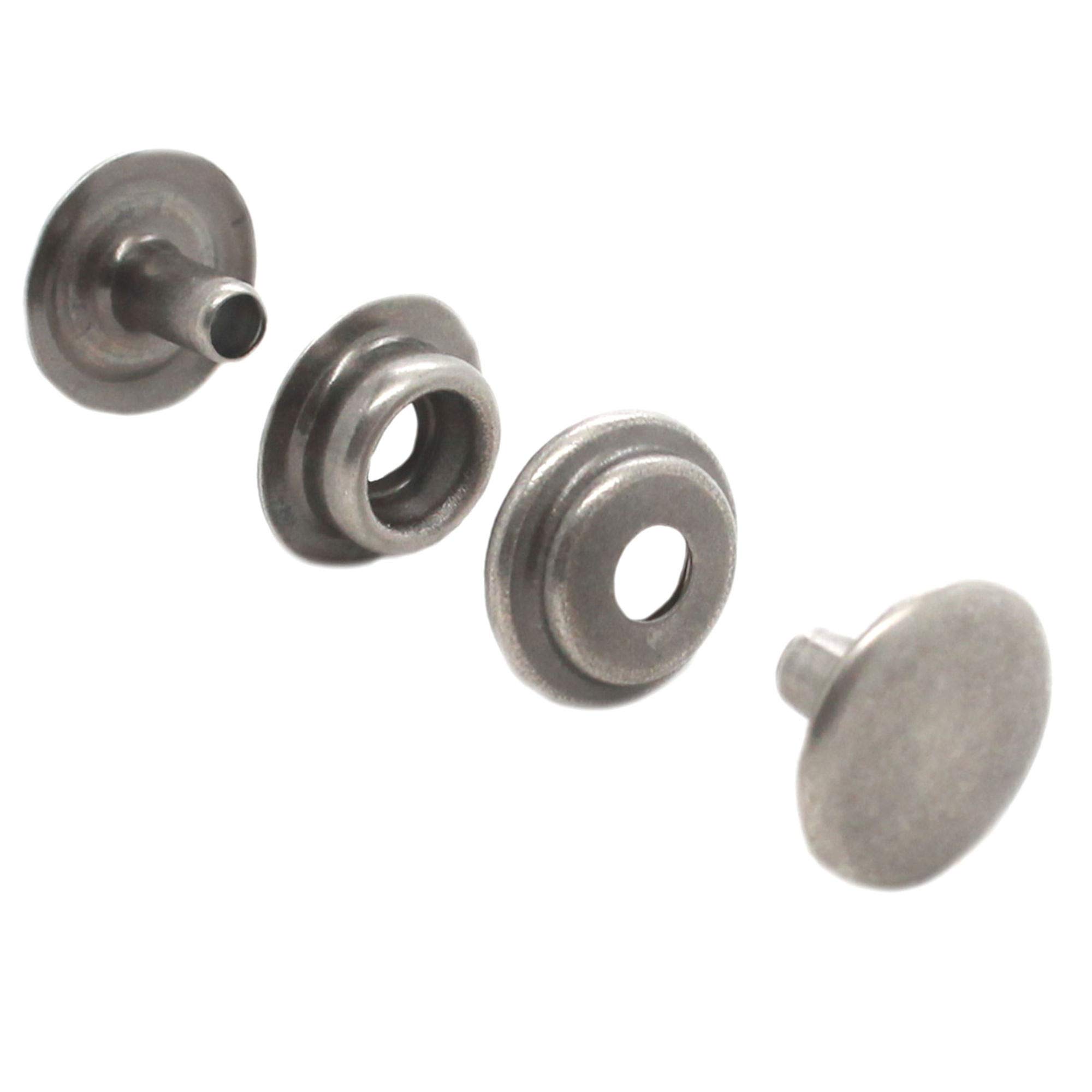 Line 24 Antique Nickel Snap 100 Pack 1263-26
