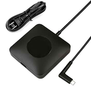 Amazon.com: PowerHOOD 65W AC/DC Adapter USB C Power Cord