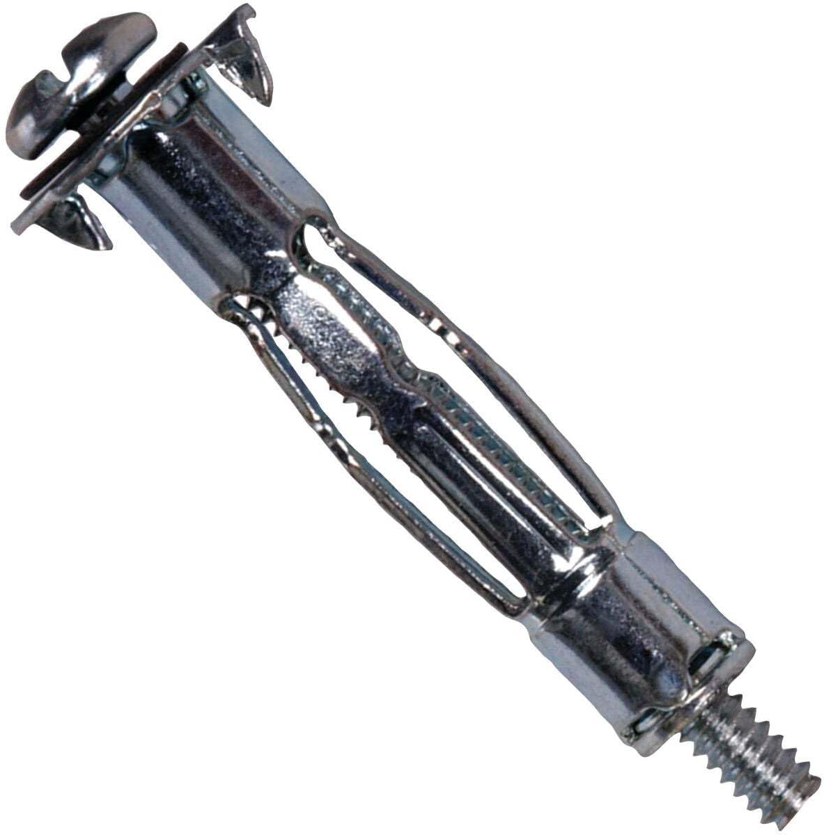 Hillman 1/8 in. Dia. x 1/8 Long in. L Plastic Pan Head Hollow Wall Anchors 100 pk