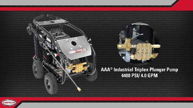 Amazon.com : Simpson Cleaning 4400 PSI Gas Pressure Washer, 4.0