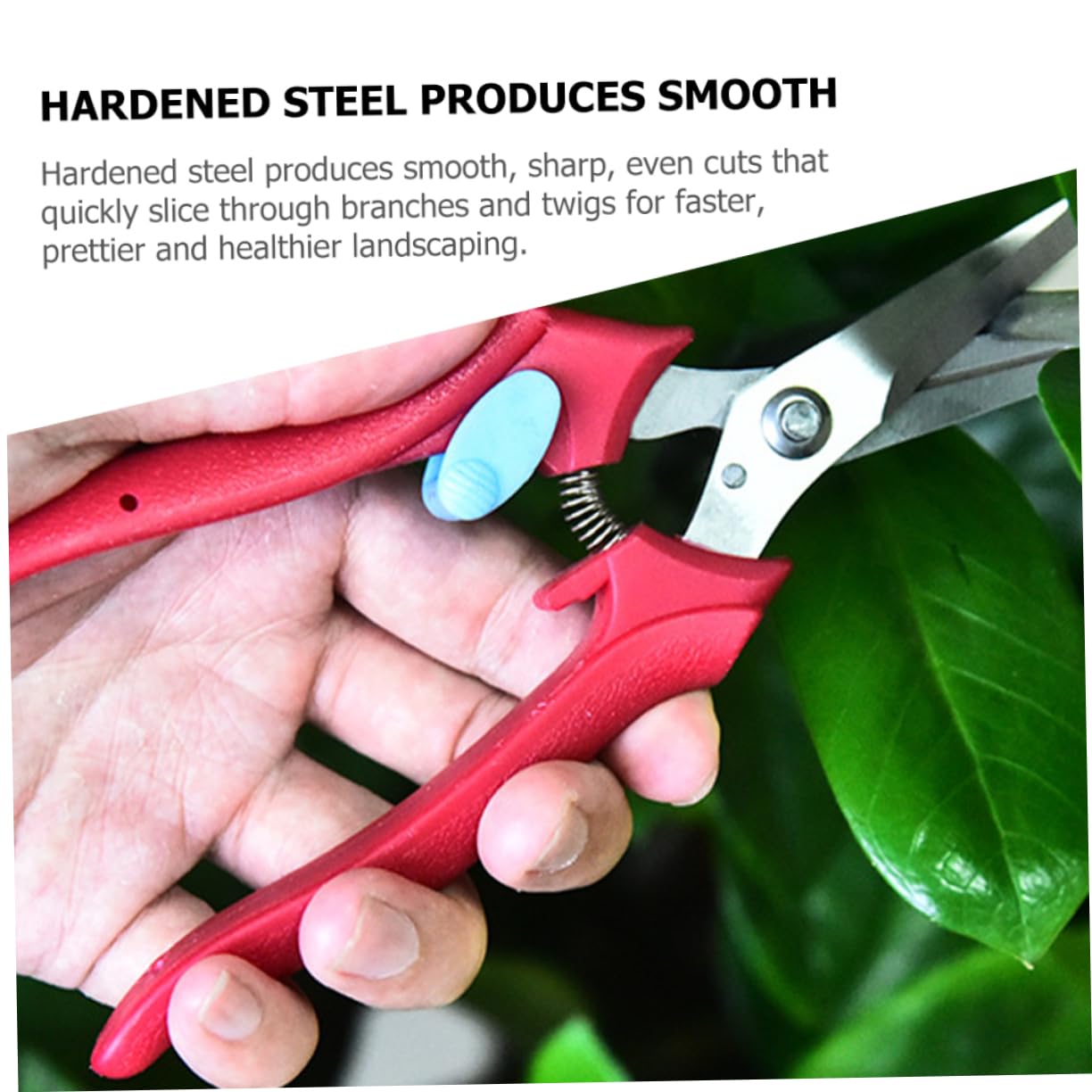 ibasenice 3 Stück Garten Schere für Äste Ergonomisch Rostfreier für Gartenarbeit für Eltern und Freunde mit Professionellem Verriegelungs und Federdesign