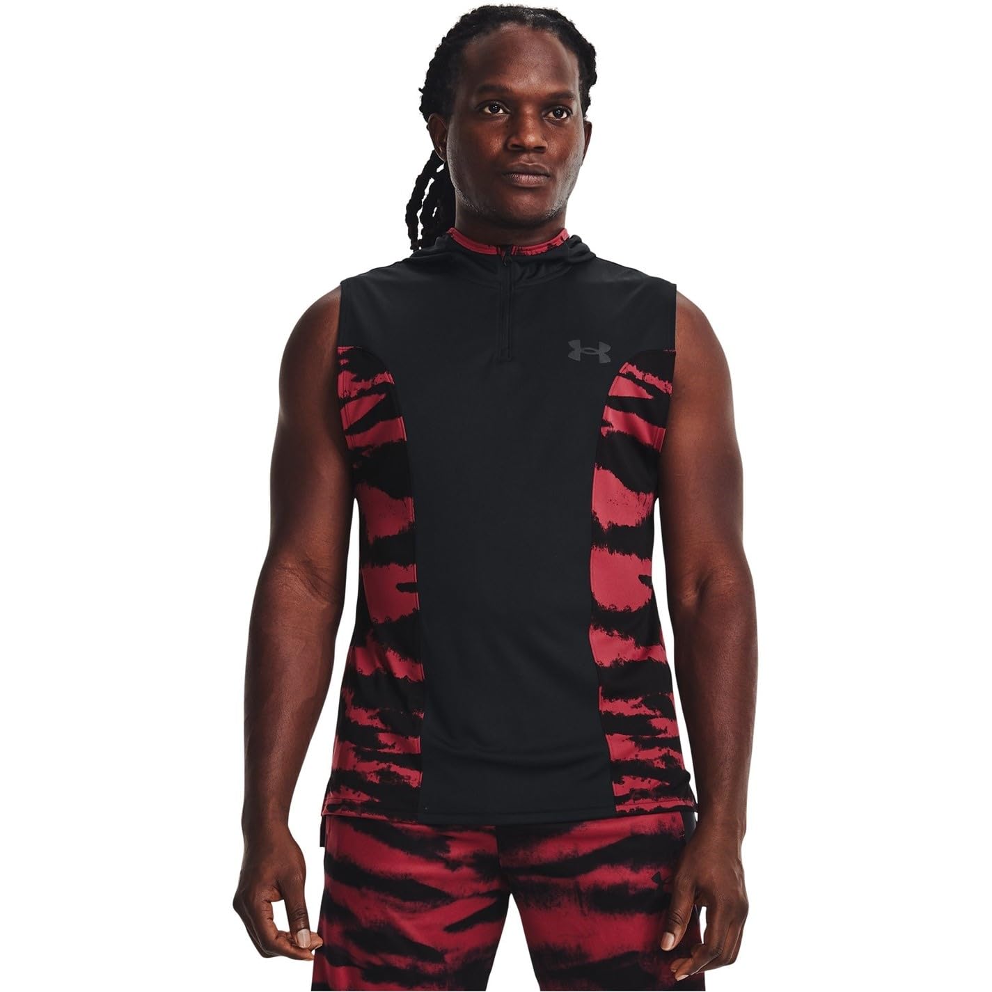 Under Armour Men's UA Baseline Tank Hoodie Senza Maniche Uomo