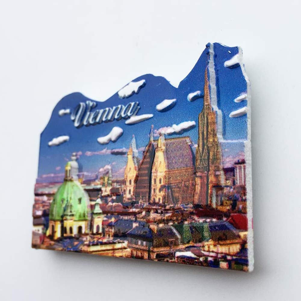 Magnete Frigorifero Vienna Austria - Souvenir Originale Per Collezione, Decorazione Cucina E Lavagna Magnetica - Regalo Perfetto Per Amici E Famiglia