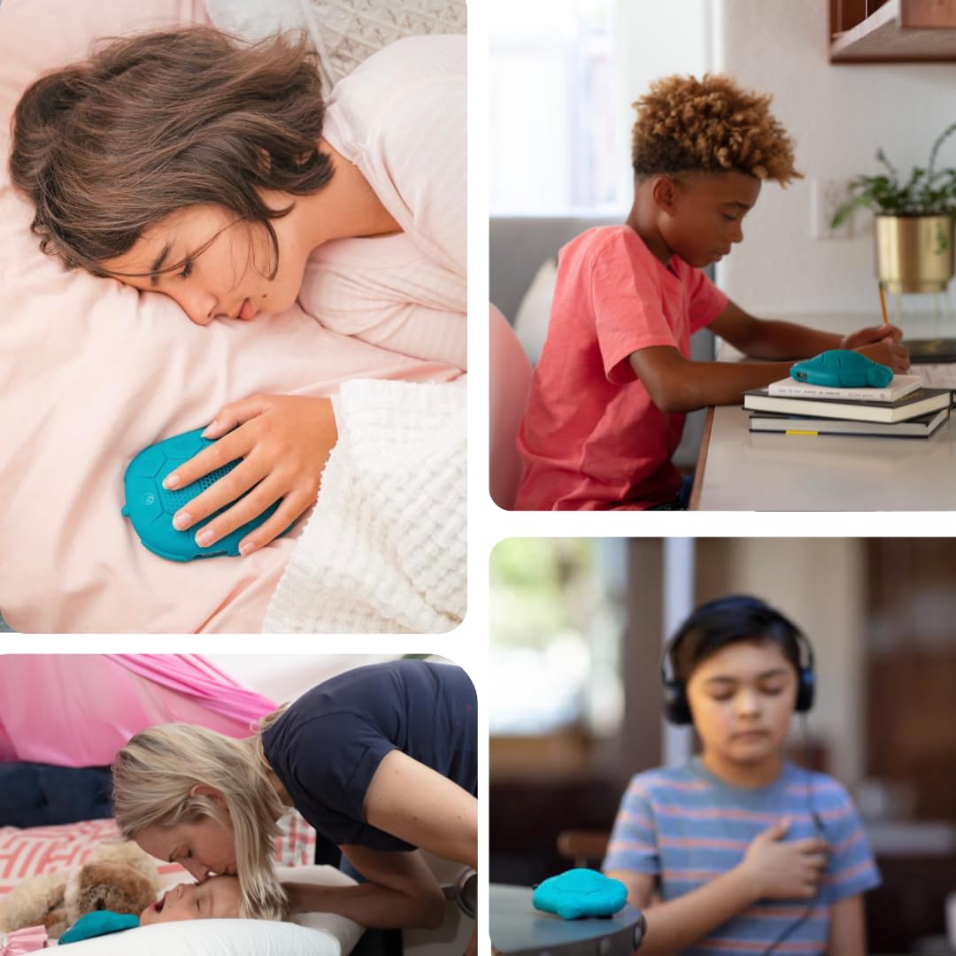 Zenimal Kids Sleep Aid - Screen-Free Sound Machine with Voice-Guided Audio Journeys, Soothing Sounds & Calming Music to Help Children Fall Asleep Faster and Sleep Peacefully All Night