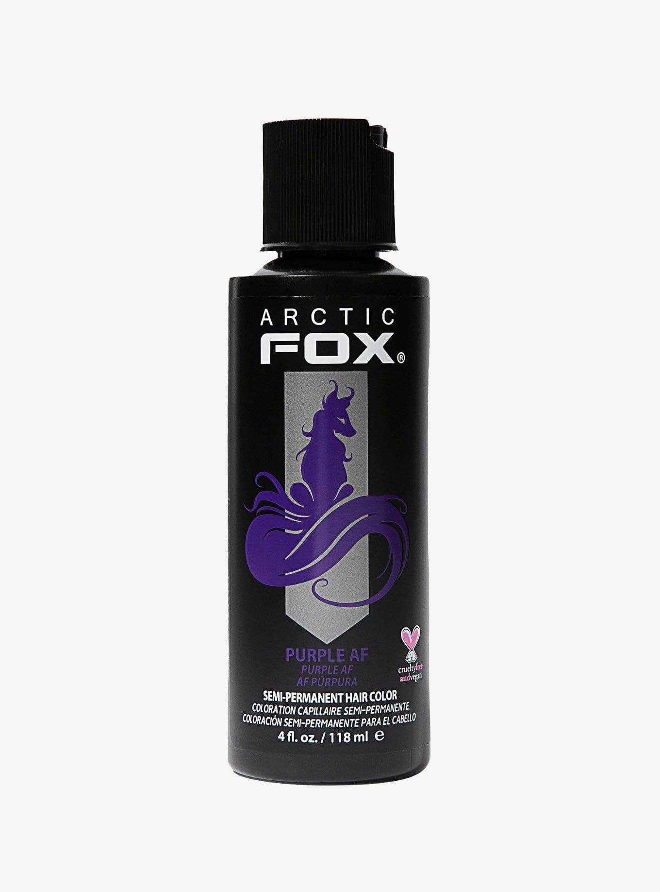 Arctic Fox Semi-Permanent Purple AF Hair Dye PURPLE NONE