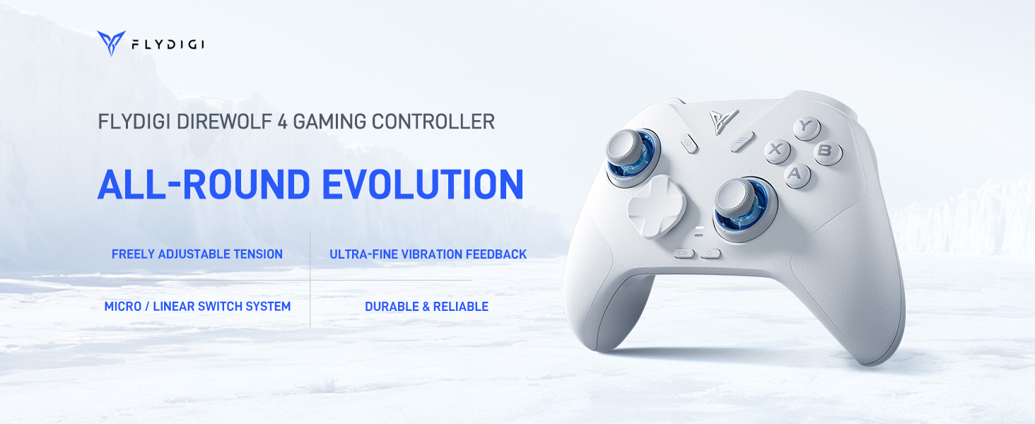 Amazon.com: FLYDIGI Direwolf 4 PC Controller Forceflex Joystick