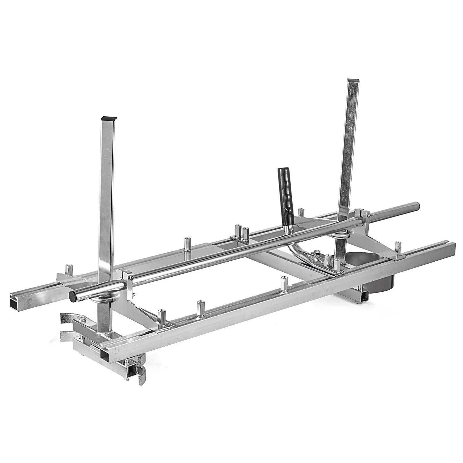 Portable Planking Mill Portable Chainsaw Mill Planking Milling from 20" to 36"/48" Height Adjustable Chain Aluminum & Steel Guide Bar(36in no Mill Guide)