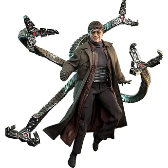 Movie Masterpiece Spider-Man: No Way Home Doctor Octopus 1/6 Scale Figure, Brown