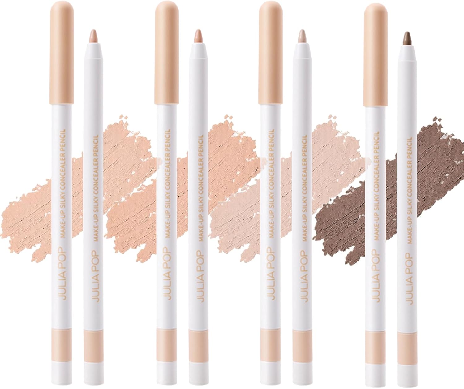Joyeee Wonder Concealer Pencil for Face, 4 Shades Acne Concealer Stick