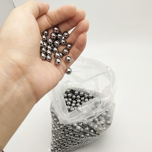 Miniatura 4 de Z QINGZHENG 500 bolas de munición de balón de acero de precisión de 716 pulgadas