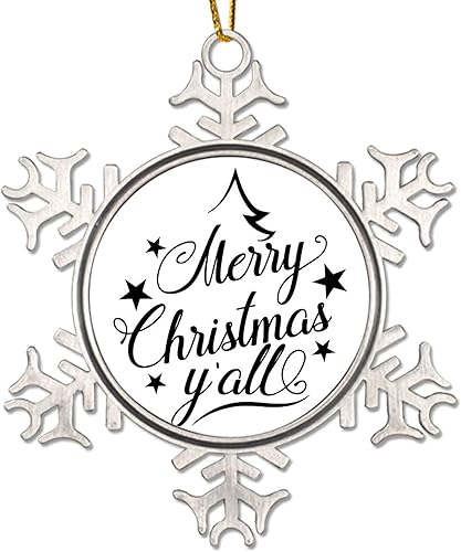Vista 42 de Adorno de Feliz Navidad para decoración de árbol de Navidad, citas divertidas de Navidad, regalo de vacaciones, adorno de árbol de Navidad, adorno