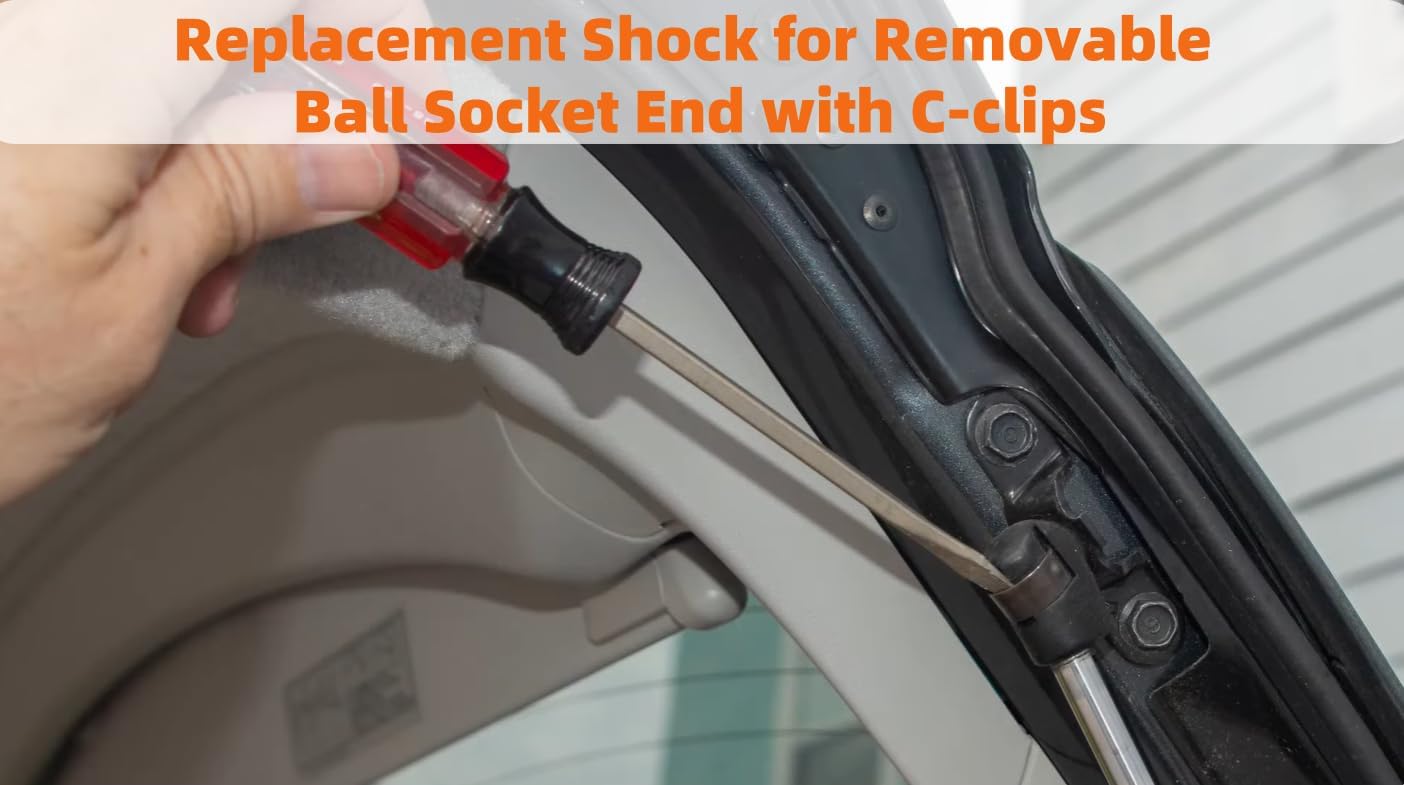 Qty (2) Liftgate Replacement Lift Support for 2004-2006 Lexus Rx330 with Power Tailgate Rear Hatch, 2007-2009 Lexus Rx350 Trunk Shock Strut Without Brackets Replace OE# 68950-0E021, 95668