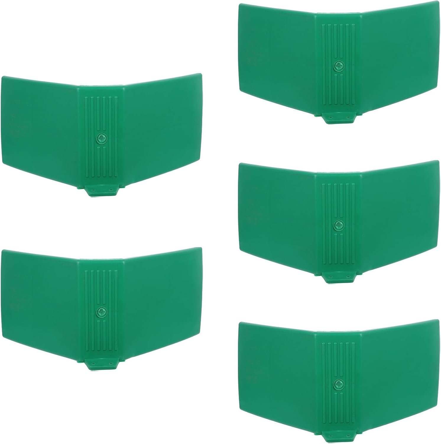 Toyvian 5pcs Plastic Dove Rest Stand for Breeding and Racing, Weather with Widened Stepping Area and Textured Finish, Modular Design Bird Perch Stand for Balcony Birdcages