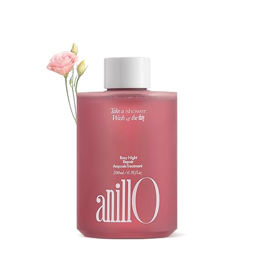 Rosy Night Repair - Tratamiento de ampolla para el cabello, 6.8 fl oz6.76 onzas líquidas, tratamiento diario vegano para el cabello con aceite de