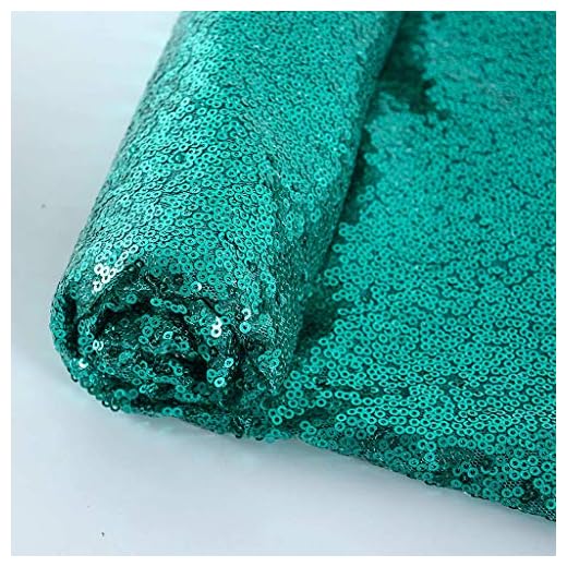 Tissu à paillettes 92 cm Tissu d'ameublement Paillettes vertes Tissu extensible à paillettes Tissu à paillettes Tissu matelassé Tissu pour femmes Tissu pailleté au mètre(Vert, 92 cm)