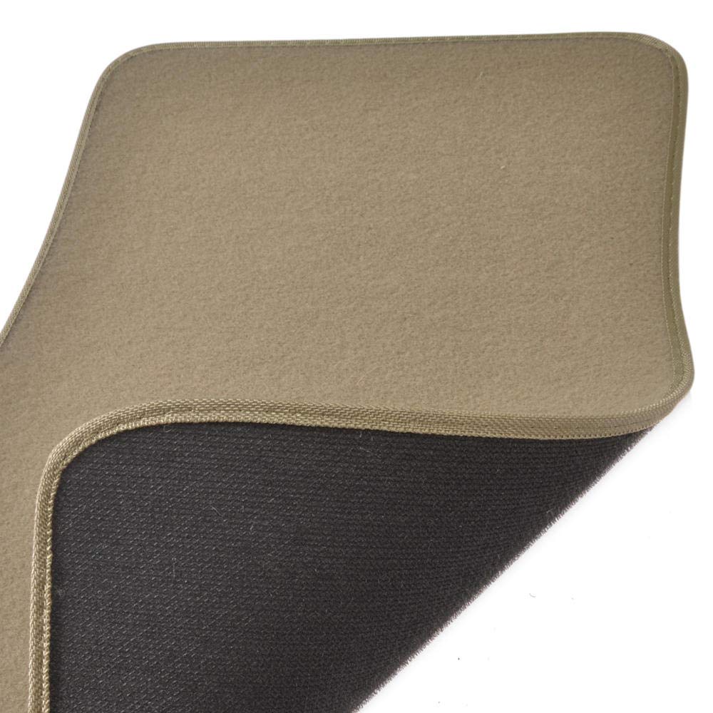 Motor Trend Premium Inter-Lock Backing Carpet Car Floor Mats - Front Rear Thick Durable Auto Protection Fits Most — view 9