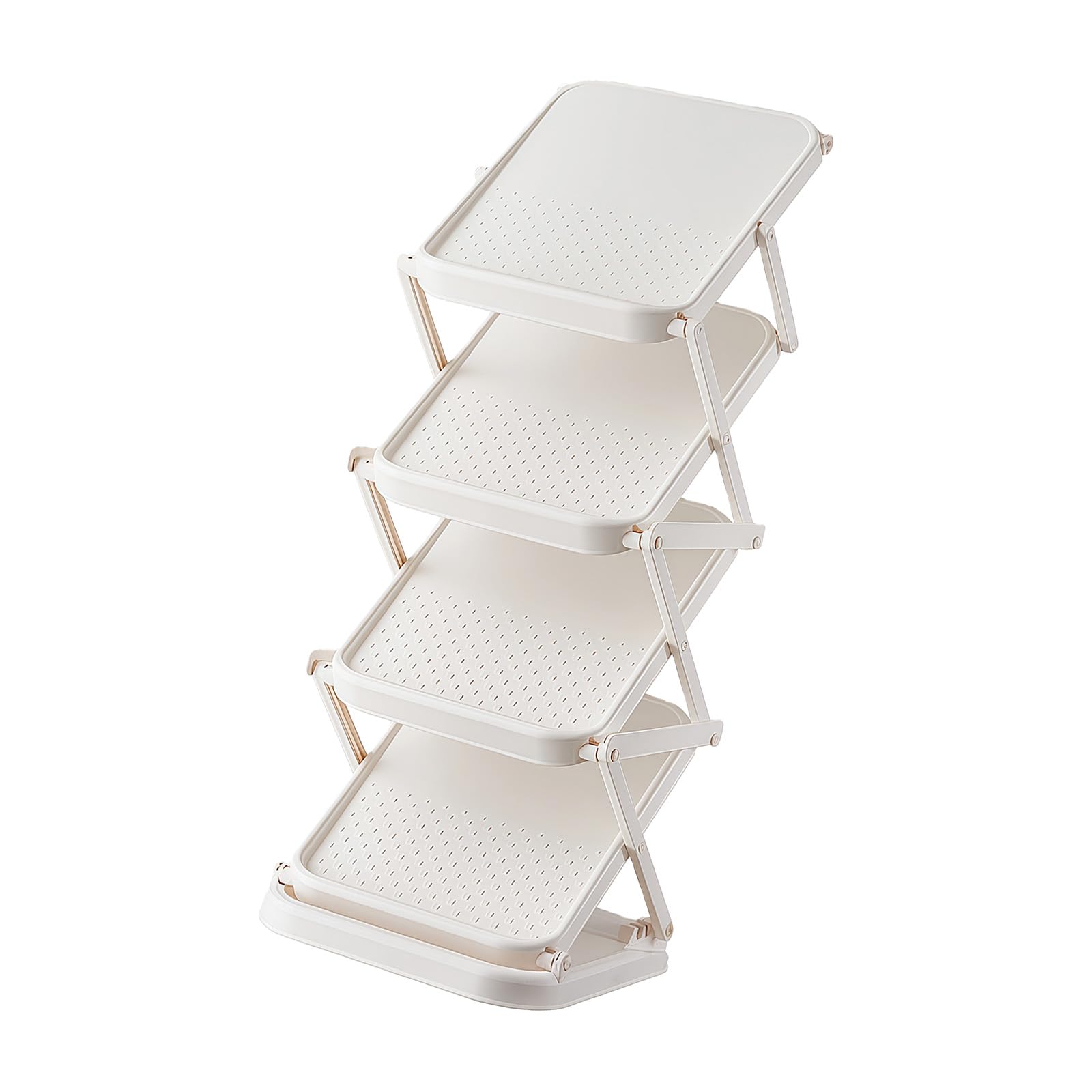 Msioytog Portable Shoe Shelf Multifunctional for Indoor Outdoor Small Space Sturdy Design Space Saving Shoe Rack