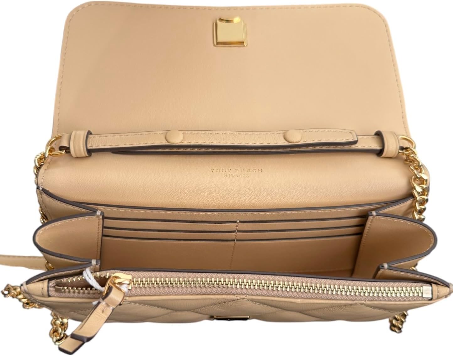 Tory Burch Women's Willa Charms Chain Wallet (Soft Serve) - Image 4