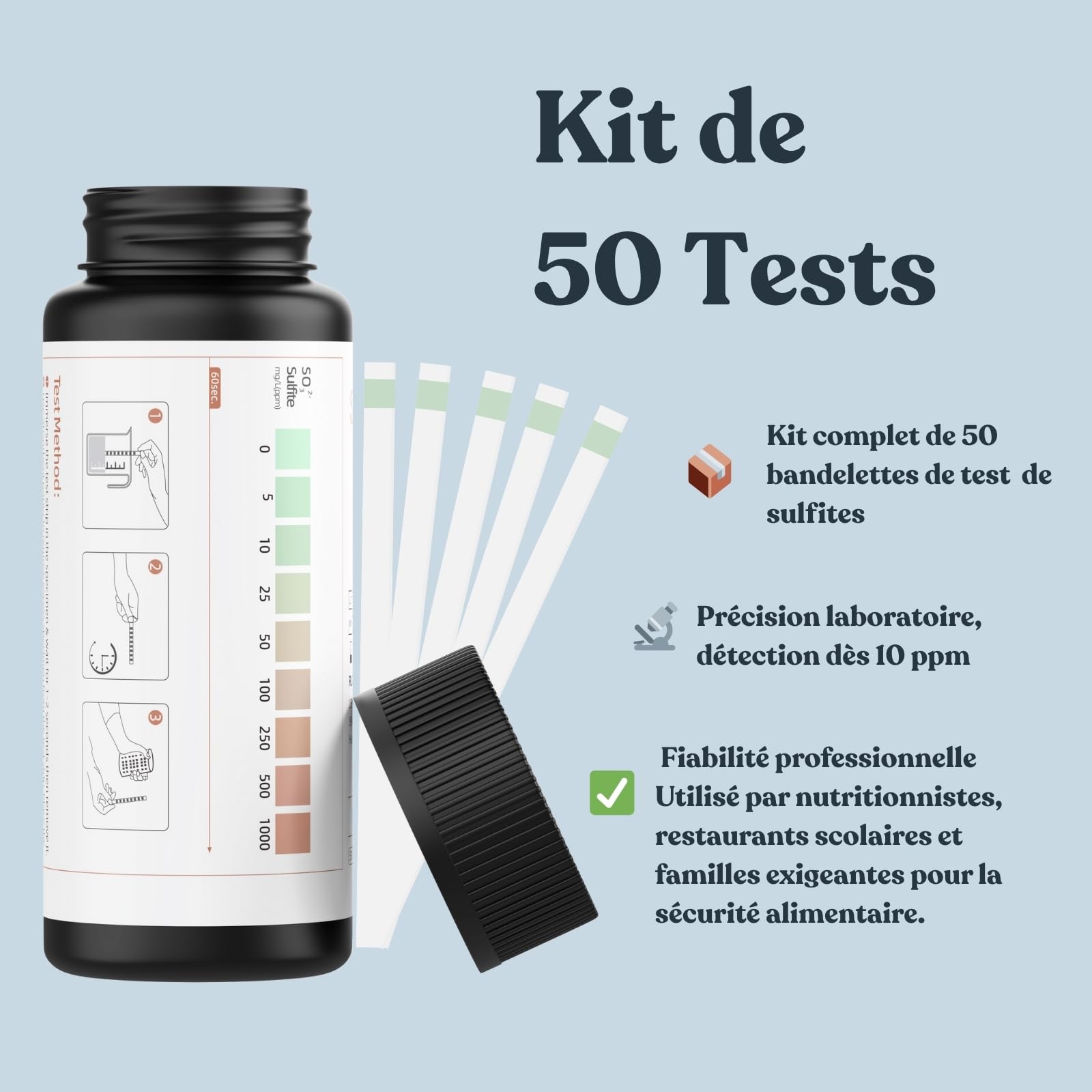 Prueba de Sulfitos: control rápido y fácil