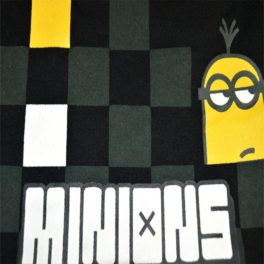 Mad Engine Mens Despicable Me Minion Cotton Lounge Shorts3