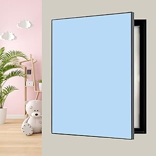 Decorative Fuse Box Cover Cabinet - Flat Colored Electrical Panel Cover, Protective Lid for Farmhouse, Bedroom & Living Room (Style 7, 40x50CM / 15.7x19.7)