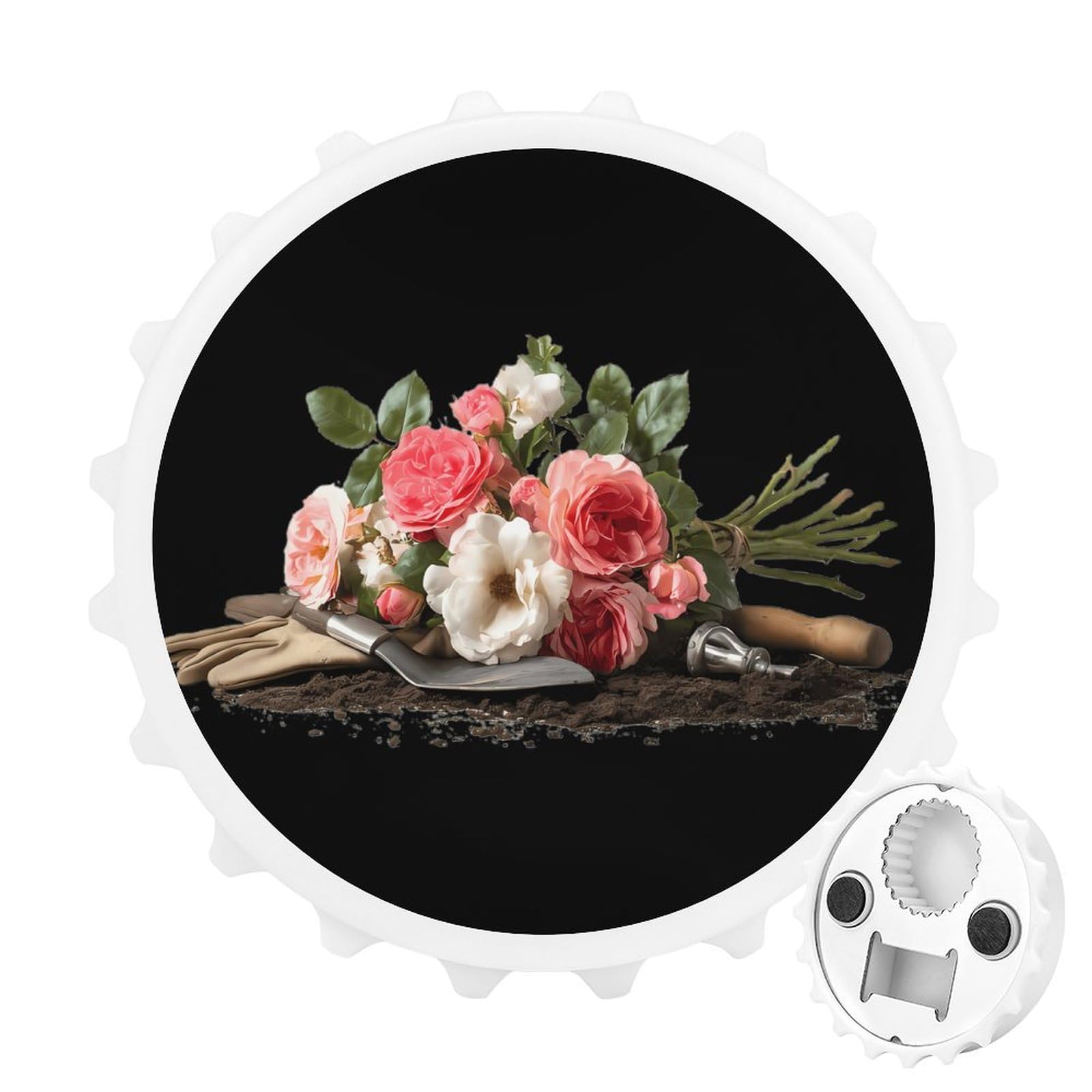 Horticulturist Magnetic Bottle Opener Refrigerator Magnet Fridge Magnets Kitchen Supplies