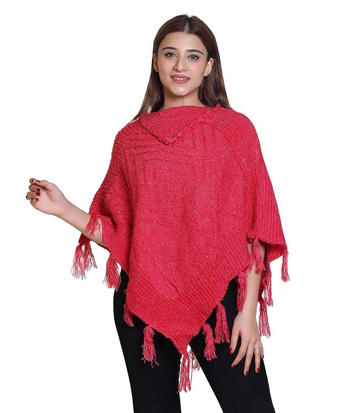 Handcrafted Designer Poncho_M-image-44