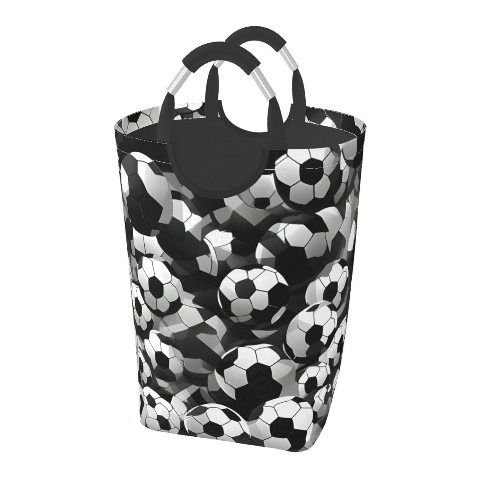 Sac à linge pliable grand volume poignées aluminium panier linge foot dortoir