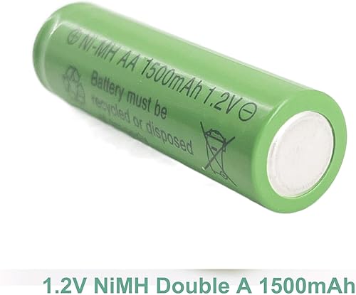Miniatura 5 de 12 paquetes AA 1500mAh baterías recargables de alta capacidad precargadas 1.2V Ni-MH AA batería recargable