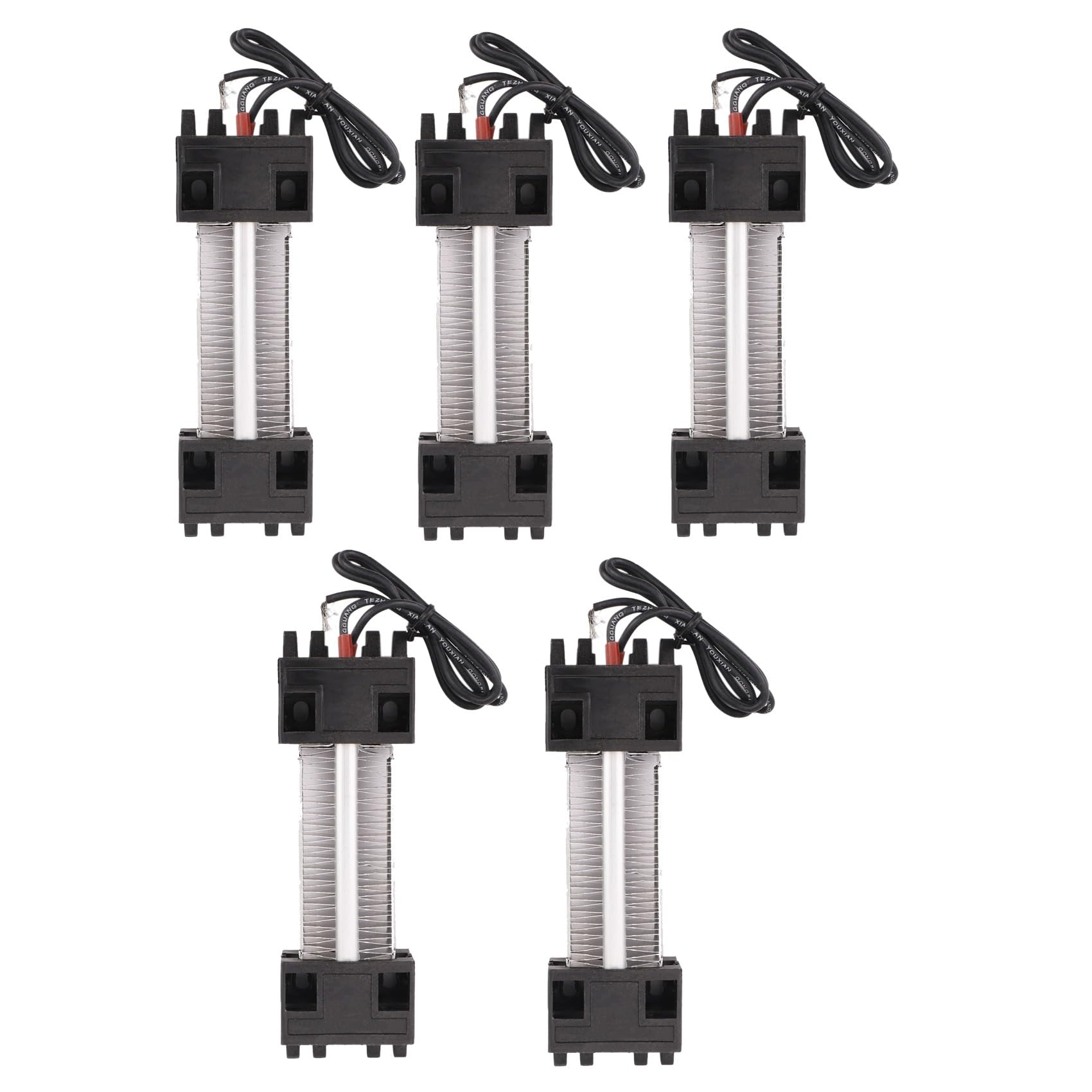 Jnchdghwa 5X 100W 220V Insulated PTC Ceramic Air Heater PTC Heating Elements Electric Heater