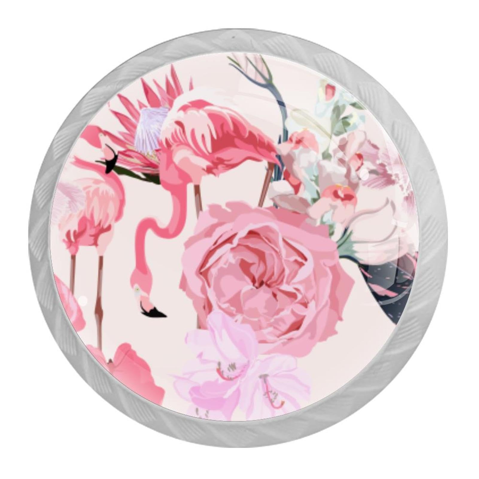 Tqmspg Multi Flamingo And Flowers