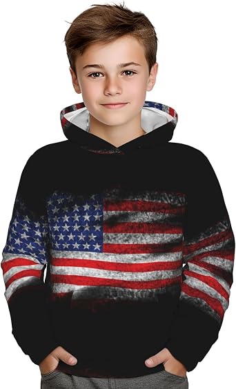 BoyS Sweatshirt Fleece Hoodie Blend Hooded Sweatshirt Plush Pullover Hoodie Size For Boys And Girls