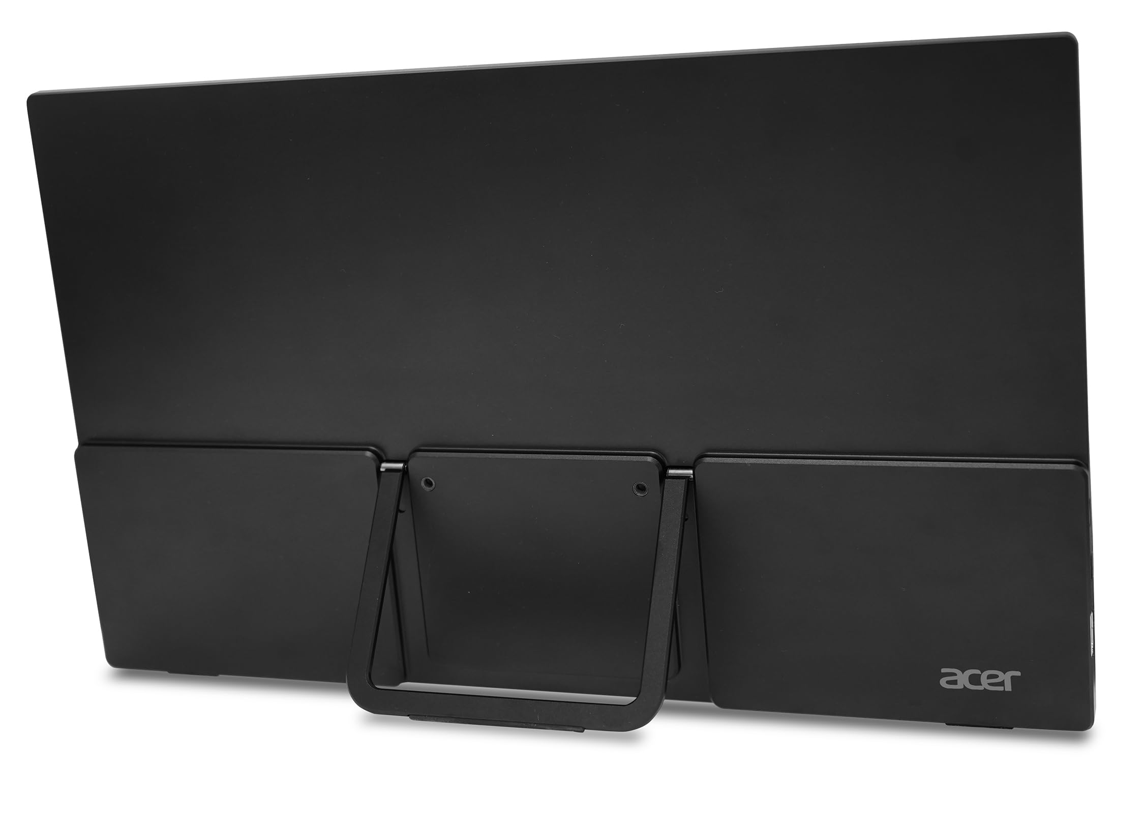 acer PM161QB1bmiuux Monitor AdaptiveSync da 15.6", Display IPS Full HD, 60 Hz, 4 ms (GTG), 16:9, USB Type-C, HDMI 1.4, Schermo PC con Contrasto 100M:1, Lum 250 cd/m2, Cavi HDMI e Type-C Inclusi, Nero