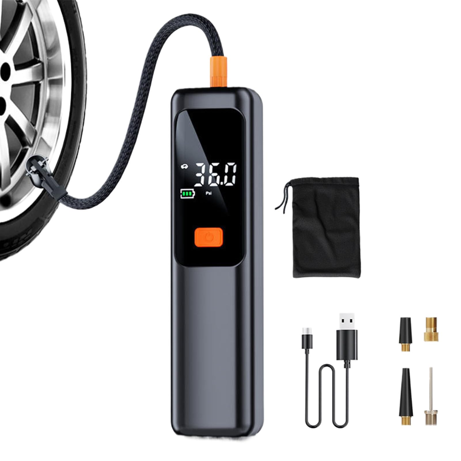 Gonfleur de pneus pour voiture Outil adaptateur électrique