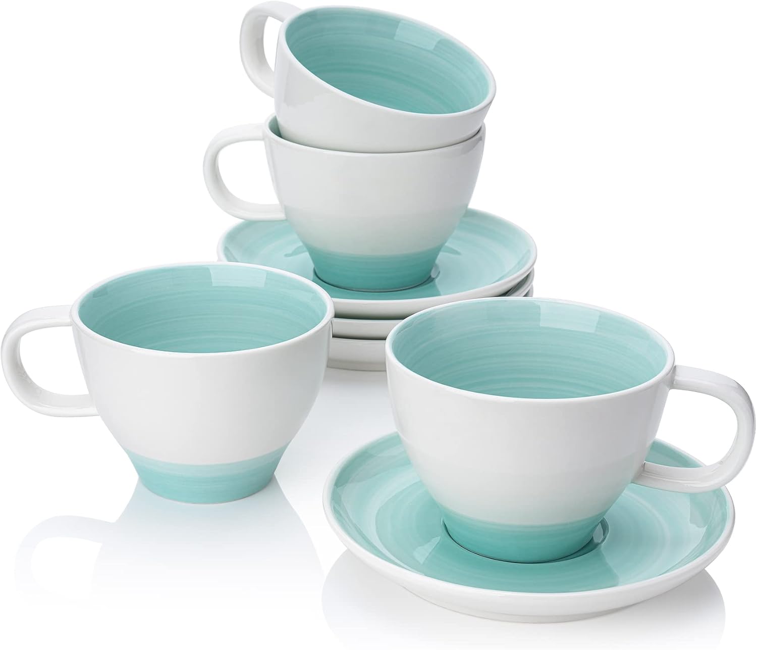 Sweese Porcelain 27 Ounce Teapot with Stainless Steel