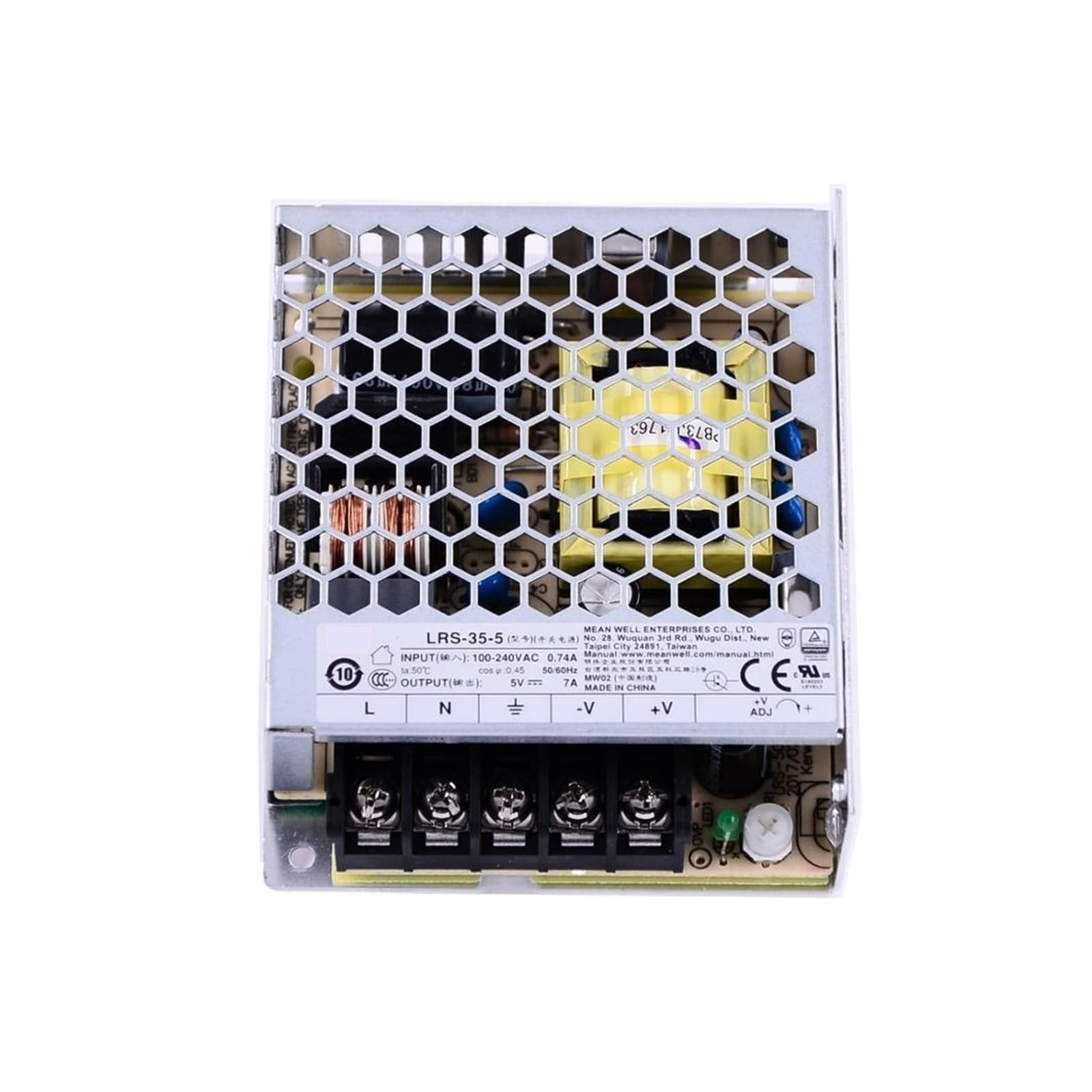 LEOTNNDQ LRS-35-5 5VDC/7A/35W Single Output Switching Power Supply