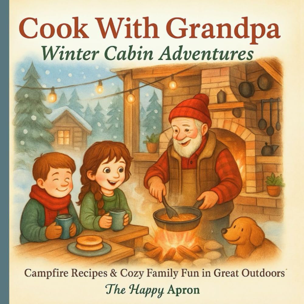 Cook With Grandpa – Winter Cabin Adventures: Campfire Recipes & Cozy Family Fun in the Great Outdoors!