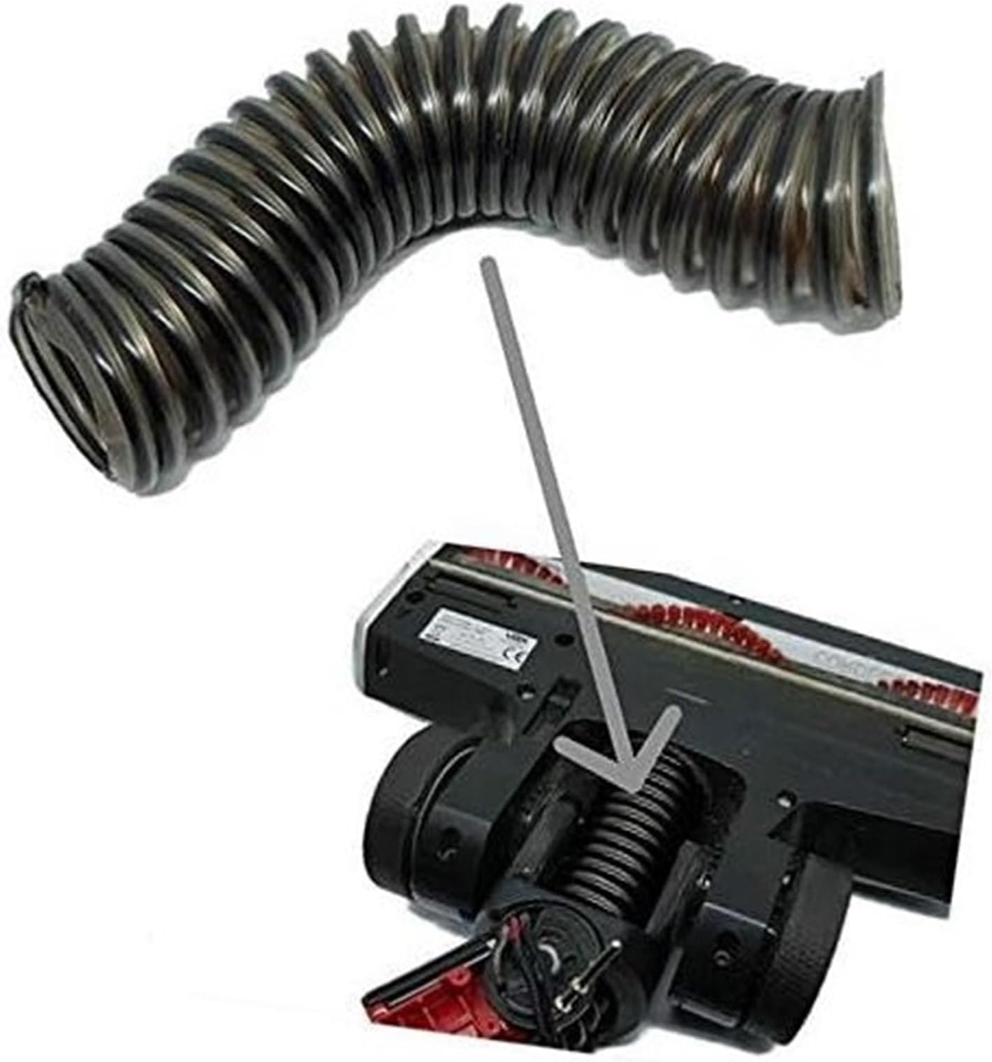 Compatible Lower Duct Repair Split Cut Hose, for VAX BLADE HOSE Floor Head Tool Handheld Cordless Vacuum Cleaner Robot Vacuum Hose Replacement