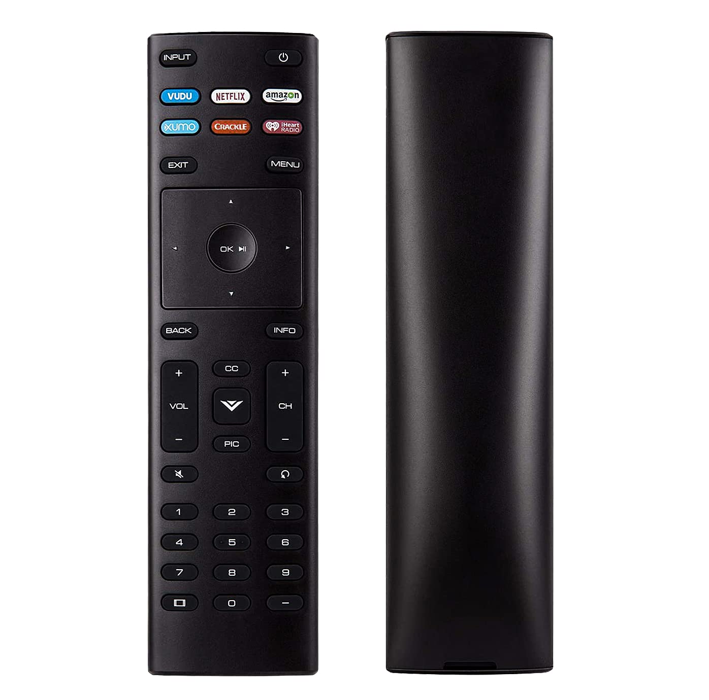 XRT136 Universal Replacement Remote Control Compatible with All Vizio P-Series Smart TVs, Fit for P55RED-F1 PX65-G1 P65Q9-H1 P65-C1 P65-E1 PQ65-F1 P75Q9-H1 PX75-G1 P759-G1 with 6 Shortcut APP Buttons