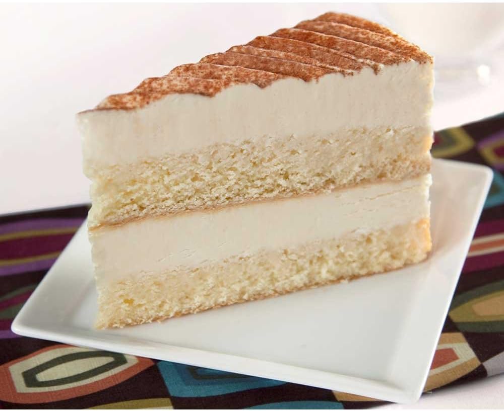 Elis Cheesecake Tres Leches Layer Cake Dessert, 68 Ounce -- 4 per case.