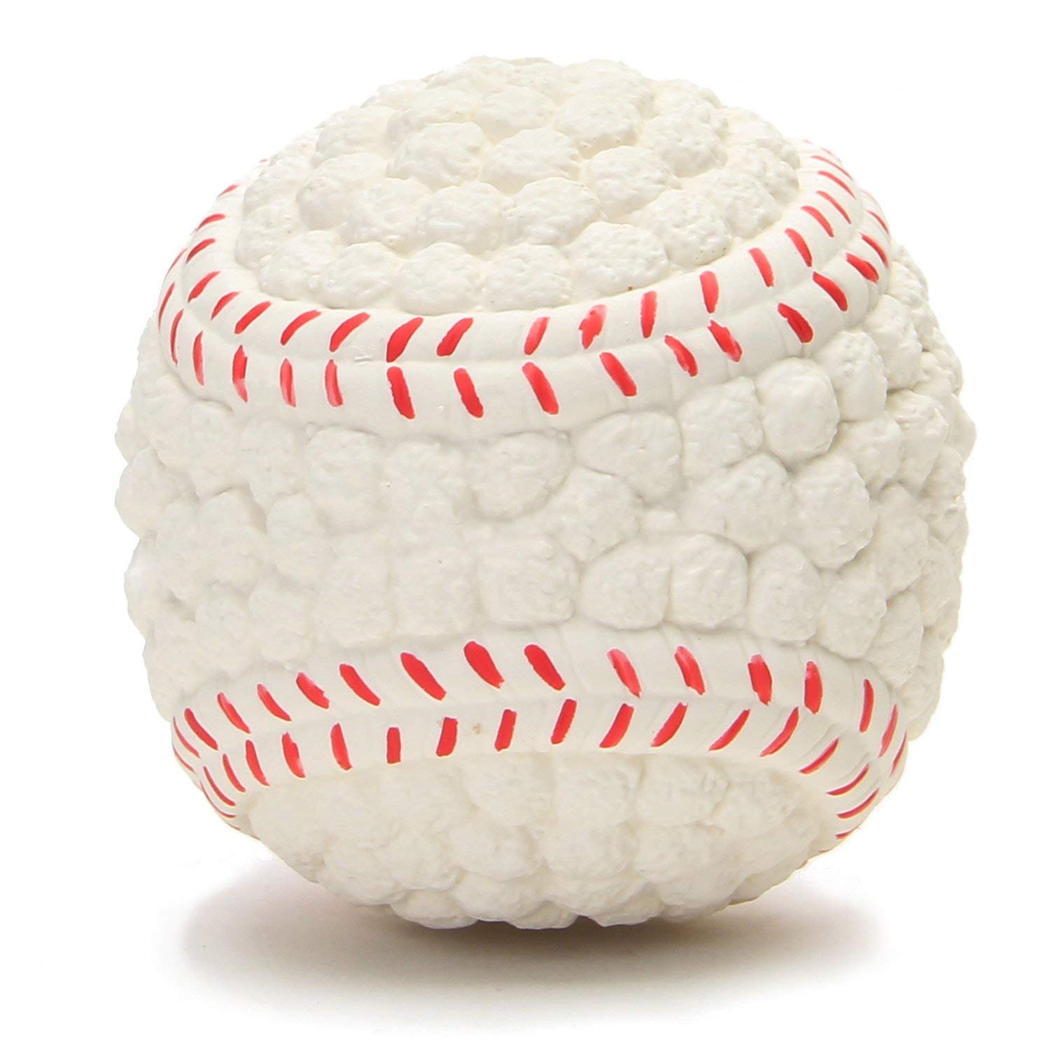 DOGTOWN Squeaky Bouncing and Floating Chew Ball Toy | Non-Toxic Soft Latex Interactive Training Fetch and Play Toy [ White - Small ] (B09S12GZNM) Amazon Price History, Amazon Price Tracker