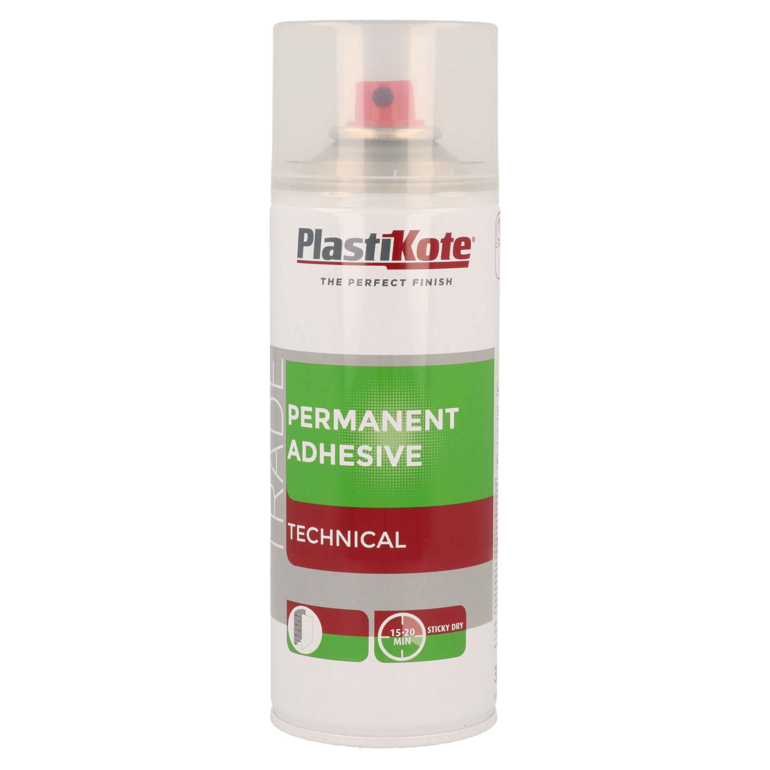 PlastiKote 071029 Trade Technical Permanent Adhesive 400 ml