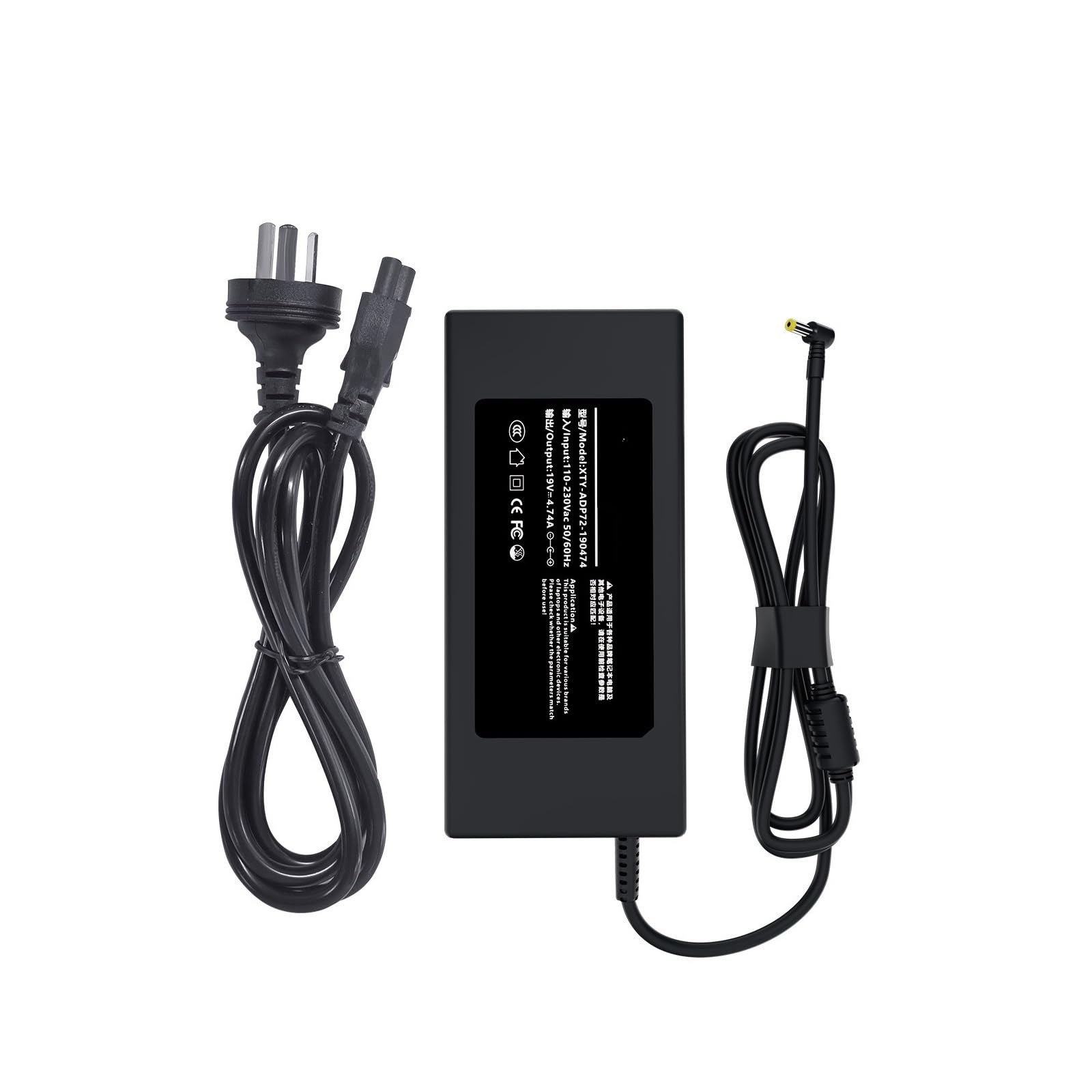 Alimentation pc portable 20v 3.25a type c au design compact et robuste