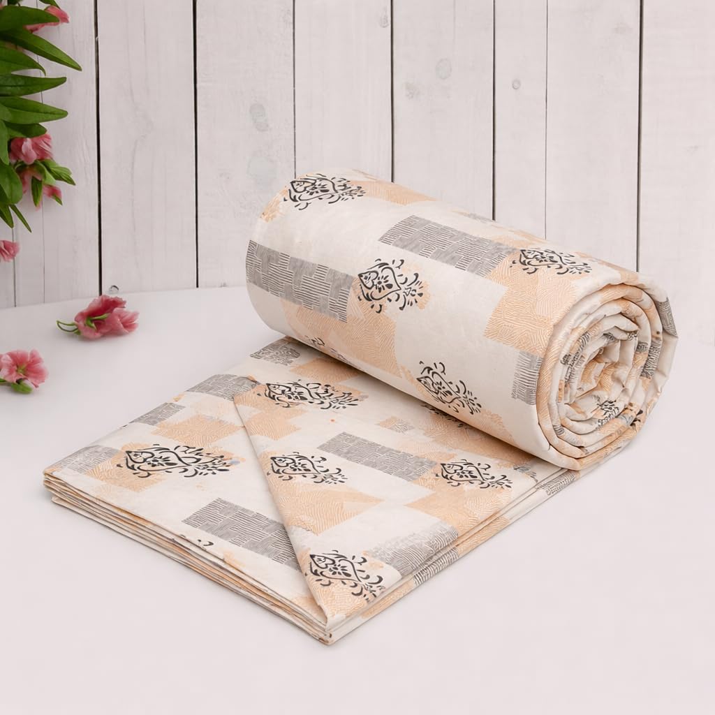 COZY FURNISH Super Soft Brushed Microfiber Cotton Double Quilt Cover,90X100(Inches) Duvet Cover,228X254(CM) Comforter Cover with Zipper with Four Corner Ties-image-32