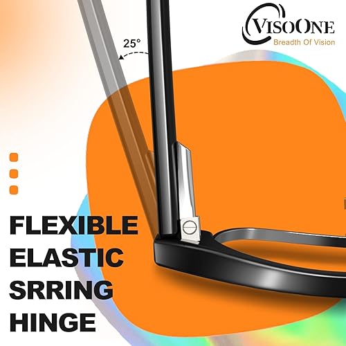 Miniatura 6 de VISOONE Lentes ligeros TR90 con bloqueo de luz azul Marco Protector de visión para hombres y mujeres ELBERT