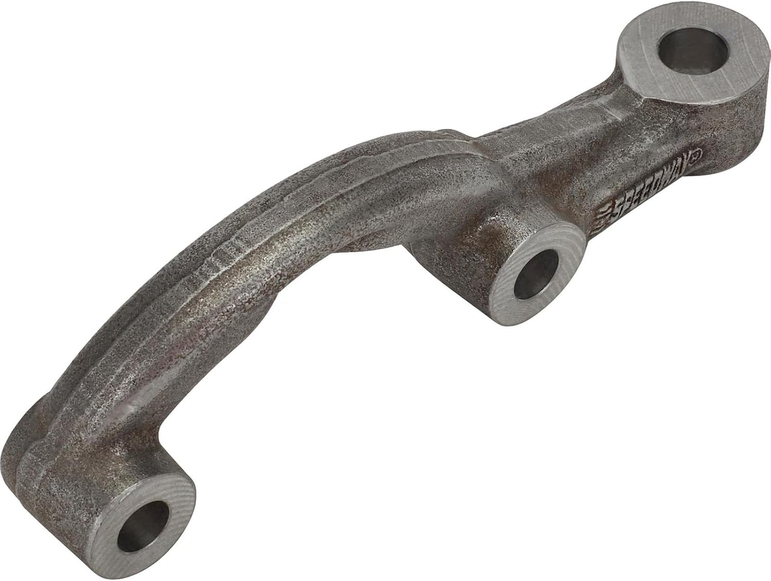 Speedway Motors Pinto Spindle "Short Arm" Steering Arm, Left – Heat-Treated Steel, CNC Machined OEM Geometry, Reduces Bump Steer, IMCA/USMTS/USRA/UMP/Wissota Approved