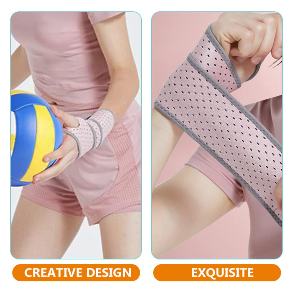 BESPORTBLE Volleyball Wrist Guard Adjustable Bracer Sports Wrist Support for Women Breathable Wristband Adjustable Brace