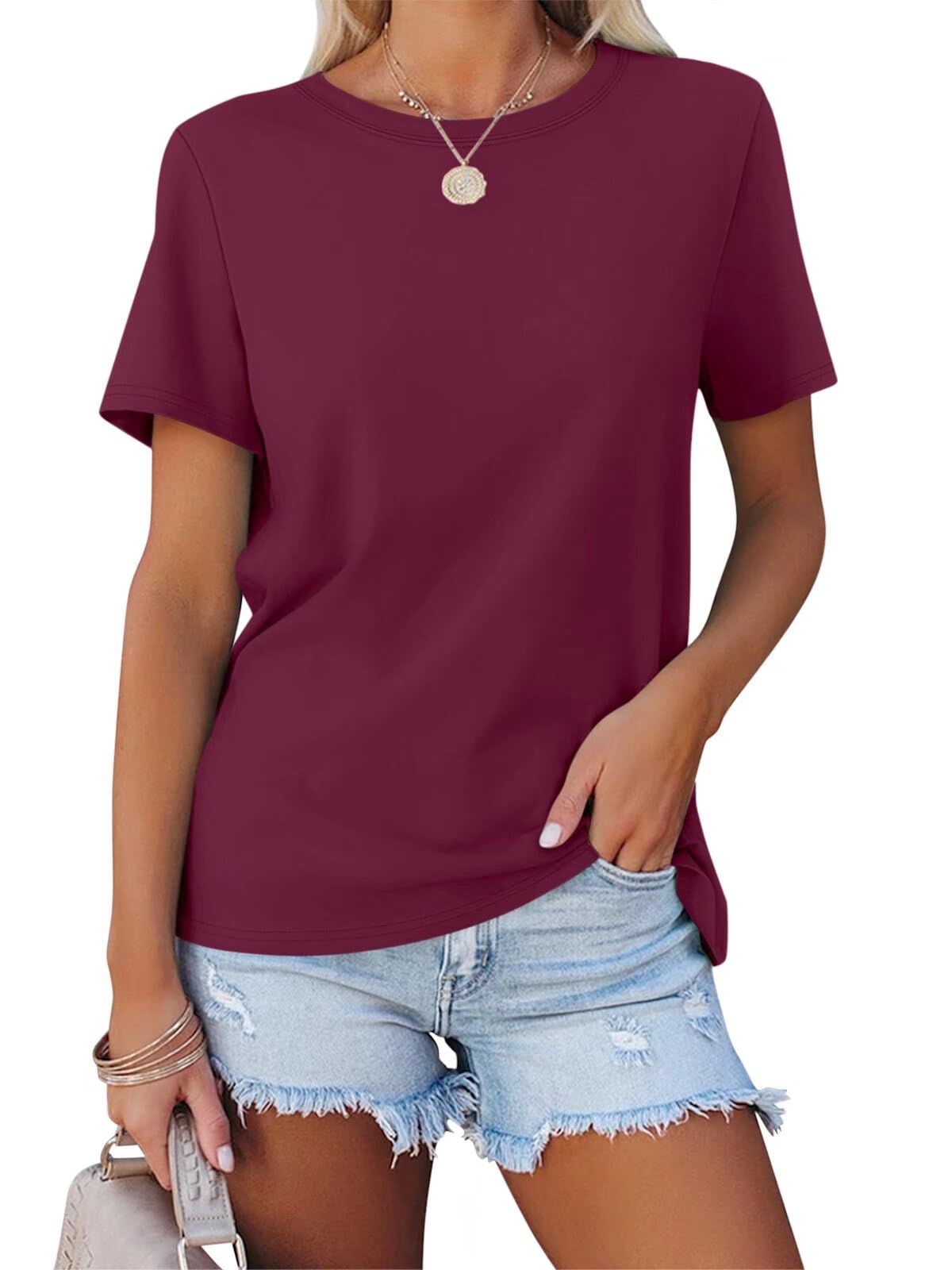 ORANDESIGNE Womens Classic T Shirt